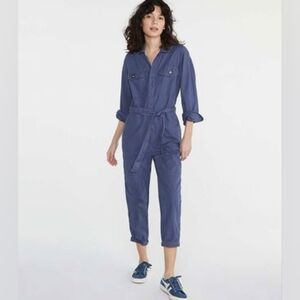 Lou & Grey Poplin Utility Jumpsuit